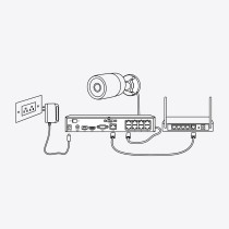 Camescope de surveillance Reolink RLC-510A-Biała