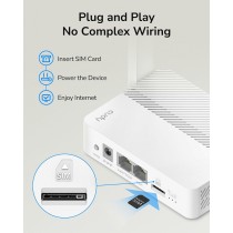 Router Cudy LT300_EU Blanc RJ45 RJ45 x 1 Wi-Fi 4