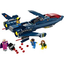 Konstruktionsspiel Lego MARVEL 76281 X-MEN X-JET Bunt 359 Stücke