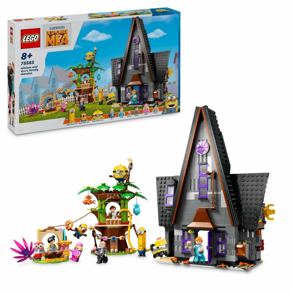 Construction set Lego Minions y la mansión familiar de Gru 868 Pieces