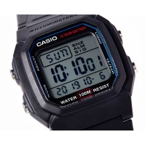 Men's Watch Casio Bruni Basics-Clear W-800H-1AVES Alarm Stopwatch Alarm Clock