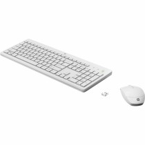 Keyboard HP 3L1F0AA White Spanish Qwerty