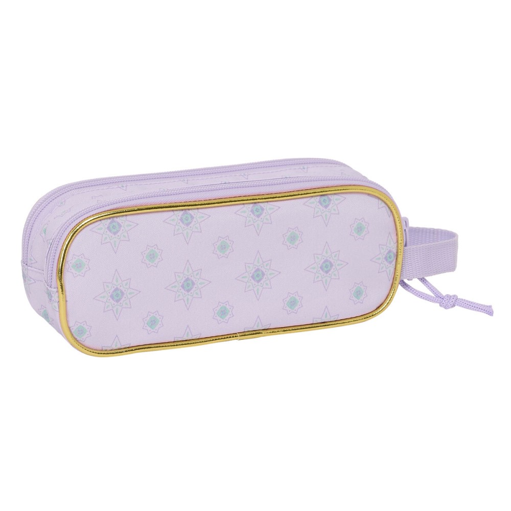 Trousse Fourre-Tout Double Wish Lila 21 x 8 x 6 cm