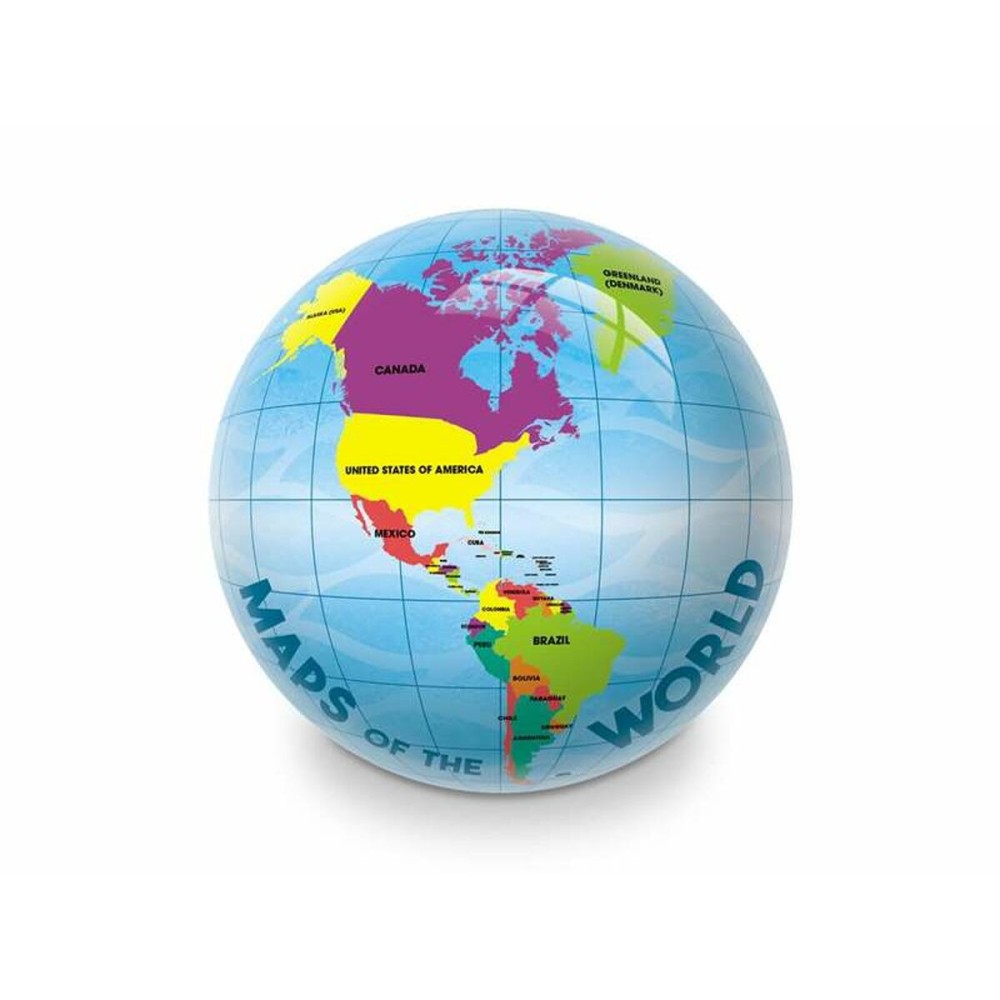 Ballon Unice Toys World Map Ø 23 cm PVC