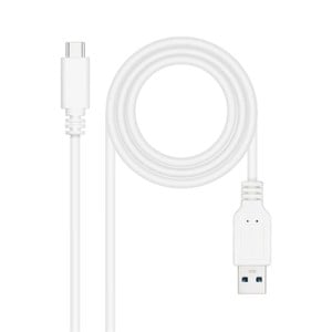 USB-C Cable to USB NANOCABLE 10.01.4001-W White 1 m (1 Unit)