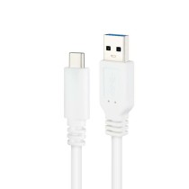 Câble USB-C vers USB NANOCABLE 10.01.4001-W Blanc 1 m (1 Unité)