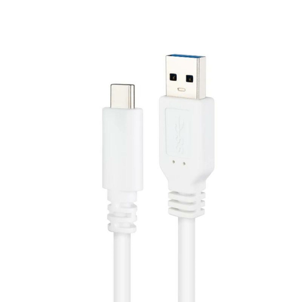 Câble USB-C vers USB NANOCABLE 10.01.4001-W Blanc 1 m (1 Unité)