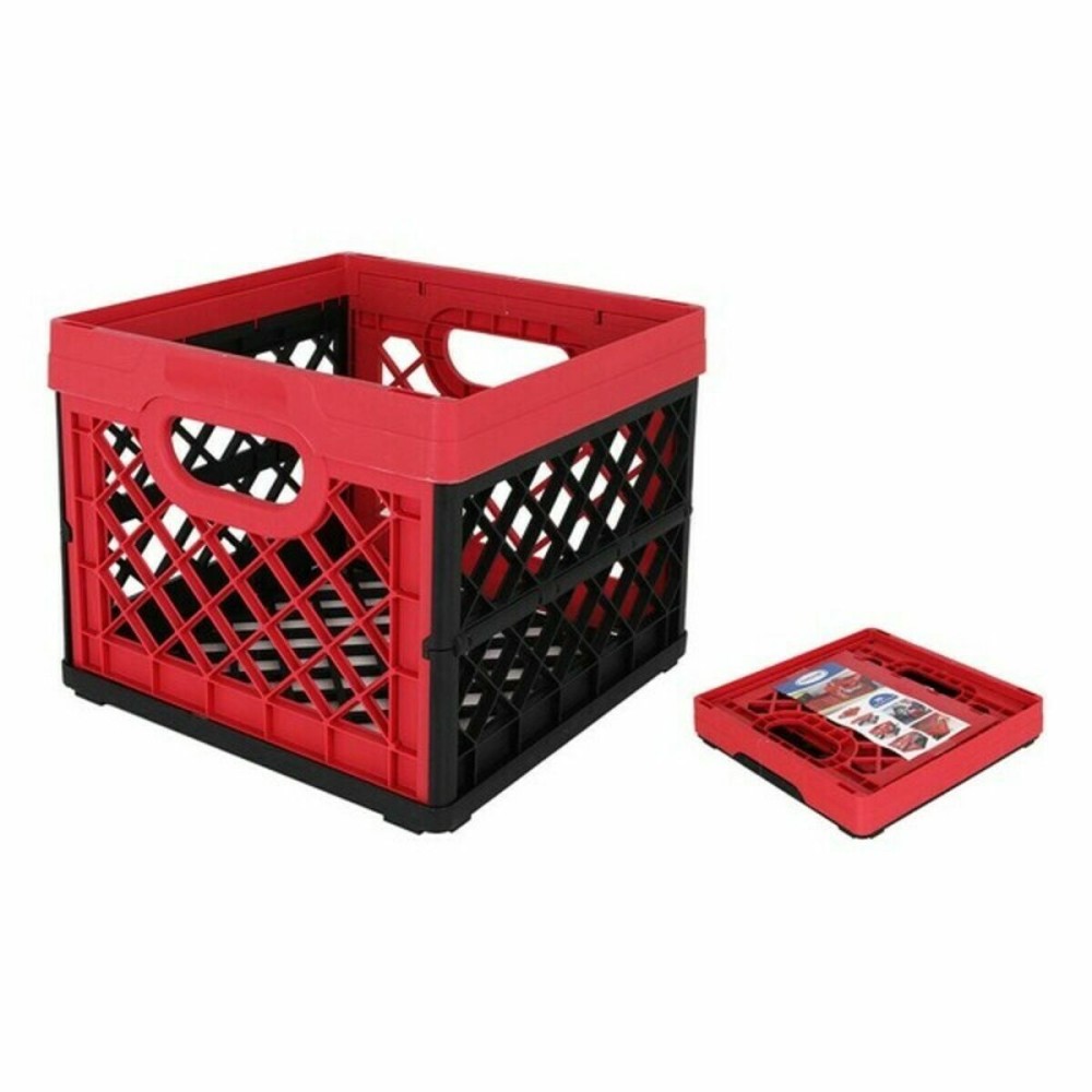 Boîte Multiusage Tontarelli Rouge Carré 33,5 x 33, x 27,9 cm (6 Unités)