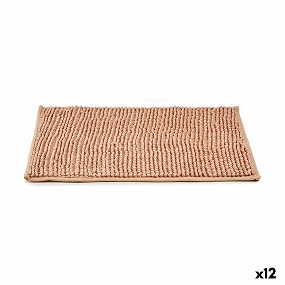 Bath rug Beige 40 x 2 x 60 cm (12 Units)