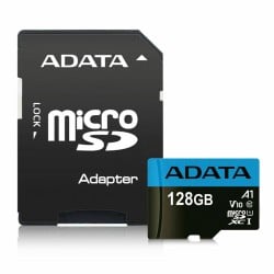 Micro SD Memory Card with Adaptor Adata Premier 128 GB