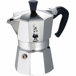 Italienische Kaffeemaschine Bialetti Moka Express Aluminium 3 Kopper