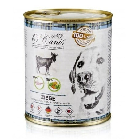 Alimentation humide O'canis Pommes de terre Chèvre Carotte 800 g