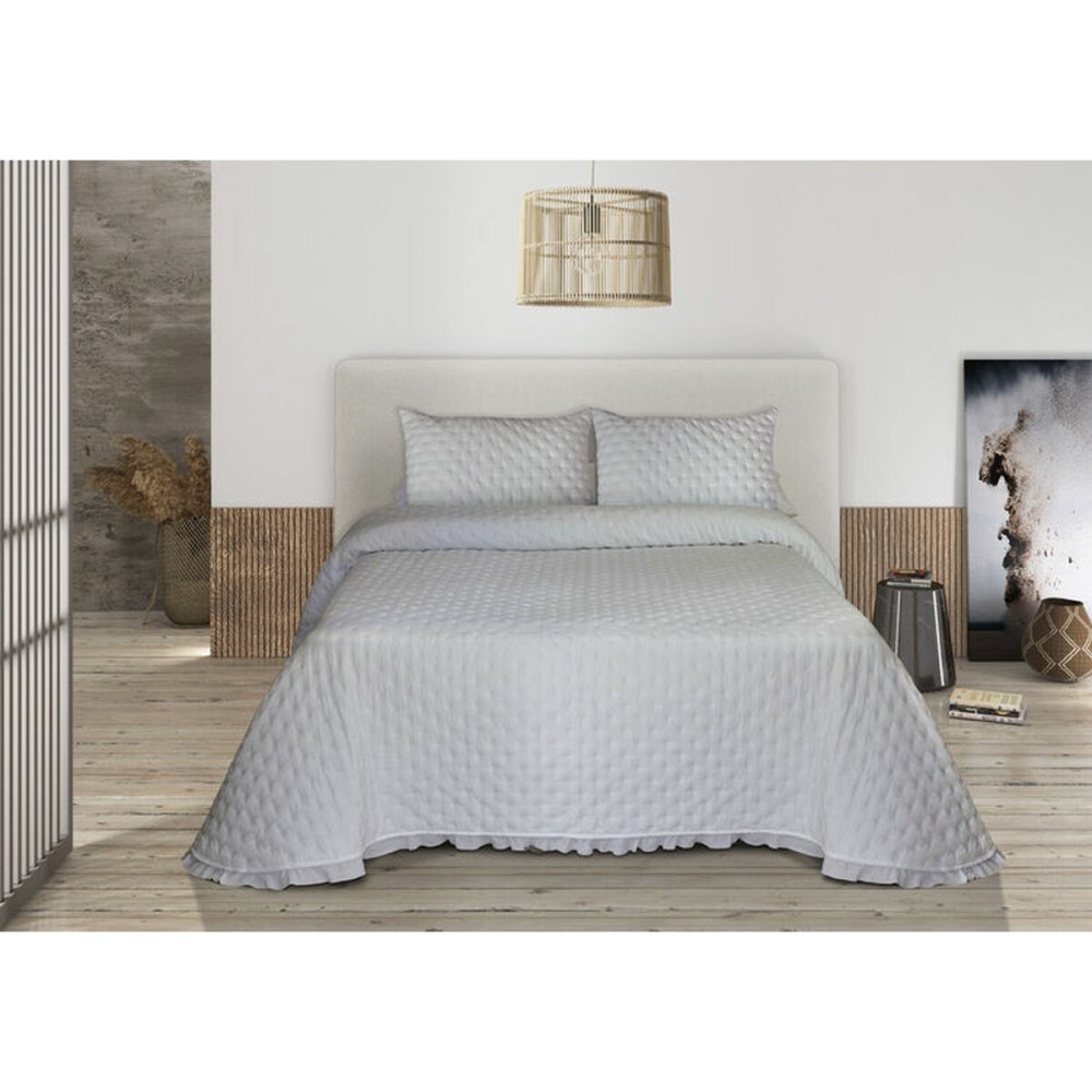 Bedspread (quilt) Pierre Cardin AROA White Double (3 Pieces)