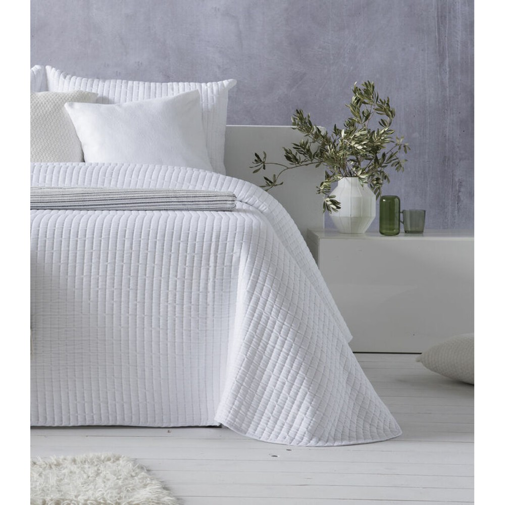 Bedspread (quilt) Hosteline AGNES White Single (1 Piece)