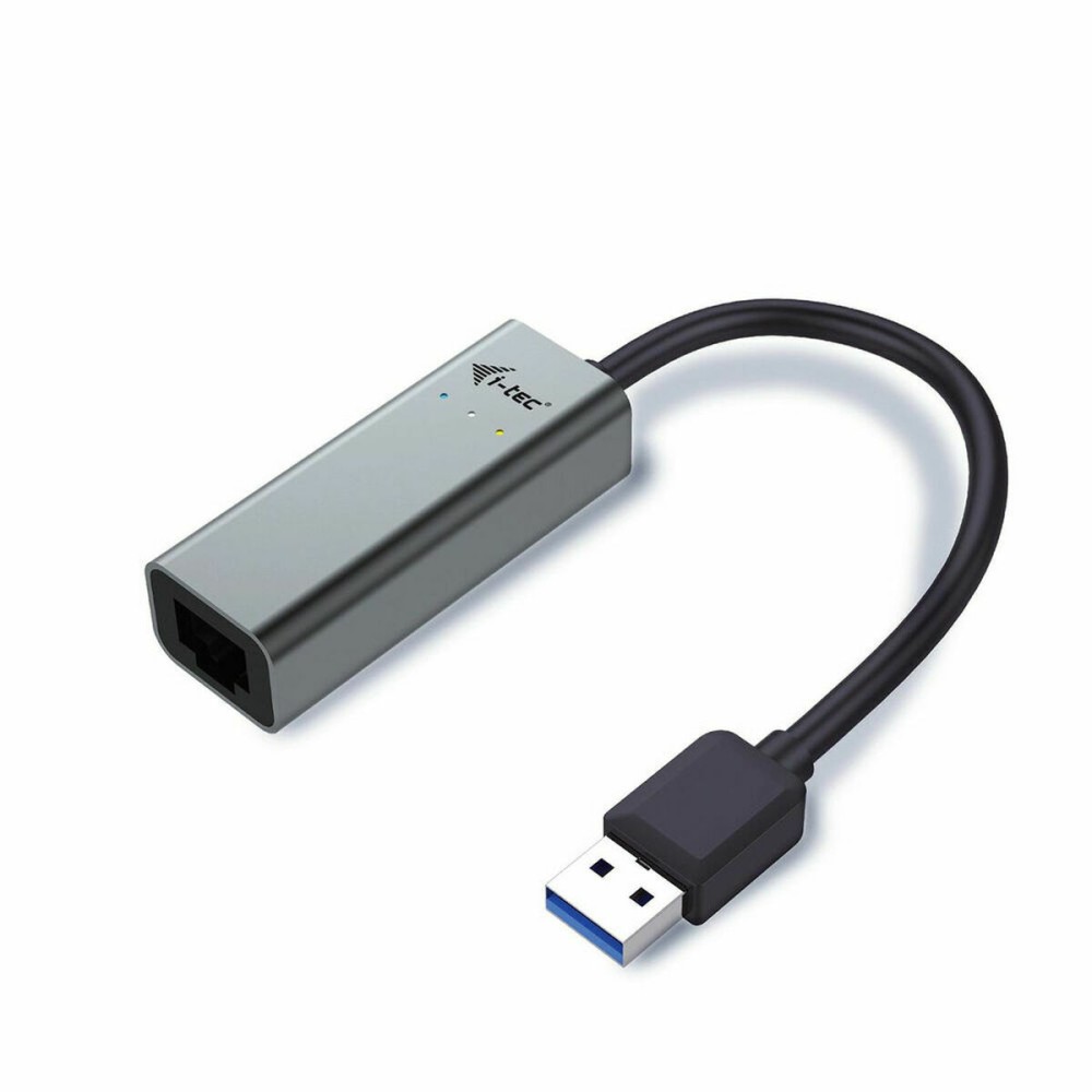 Adaptateur USB vers Ethernet i-Tec U3METALGLAN Noir