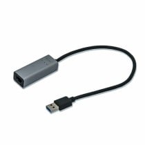 Adaptateur USB vers Ethernet i-Tec U3METALGLAN Noir