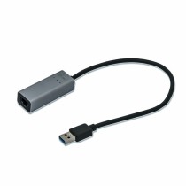 USB-zu-Ethernet-Adapter i-Tec U3METALGLAN Schwarz