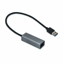 USB-zu-Ethernet-Adapter i-Tec U3METALGLAN Schwarz