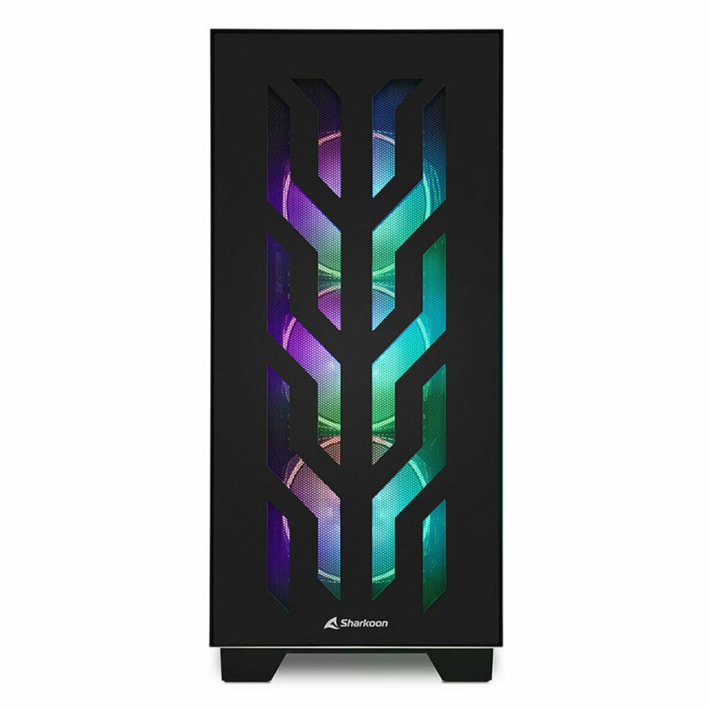 ATX Semi-Tower Gehäuse Sharkoon CA300T Schwarz RGB