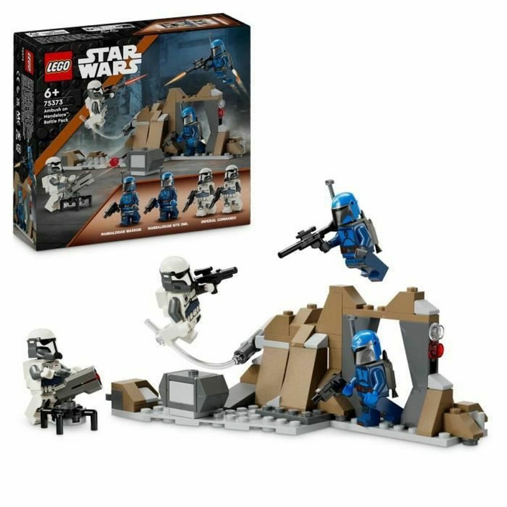 Konstruktionsspiel Lego Star Wars 75373 Ambush in Mandalore Bunt 109 Stücke