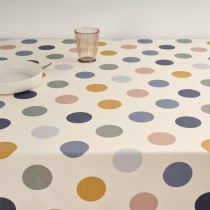 Stain-proof tablecloth Belum 0120-160 Multicolour 180 x 180 cm Circles