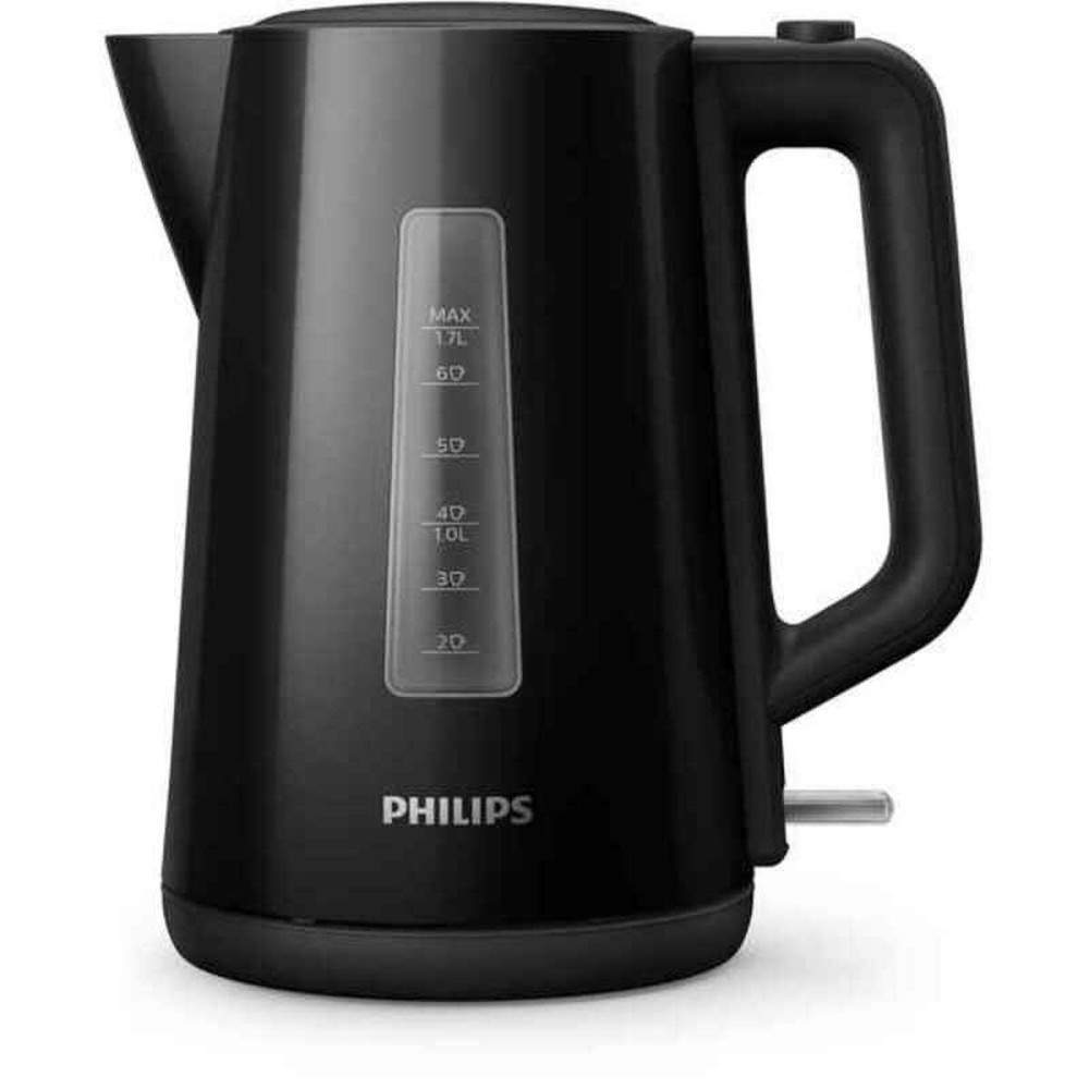 Wasserkocher Philips Series 3000 2200W Schwarz Kunststoff 2200 W 1,7 L (1 Stück) (1,7 L)