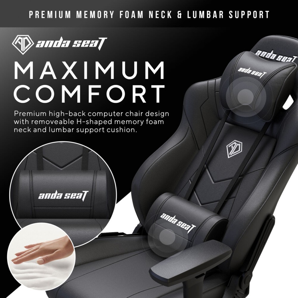 Gaming-Stuhl AndaSeat Dark Demon Premium Schwarz