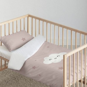 Bettbezug für Babybett Kids&Cotton Werner Rosa 100 x 120 cm