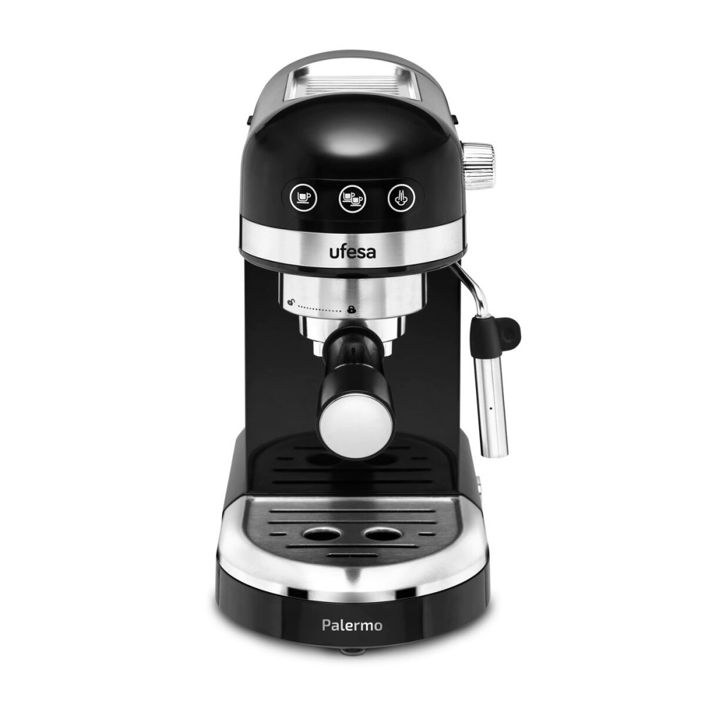 Manuelle Express-Kaffeemaschine UFESA PALERMO NEGRA 1,4 L 1350 W Schwarz