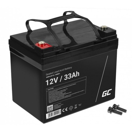 Batterie für Unterbrechungsfreies Stromversorgungssystem USV Green Cell AGM21 33 Ah 12 V