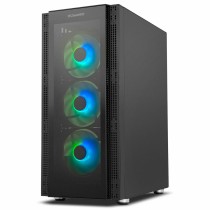 ATX Semi-tower Box Nox Hummer Horus Black E-ATX