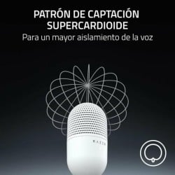 Microphone Razer RZ19-05050300-R3M1 Blanc