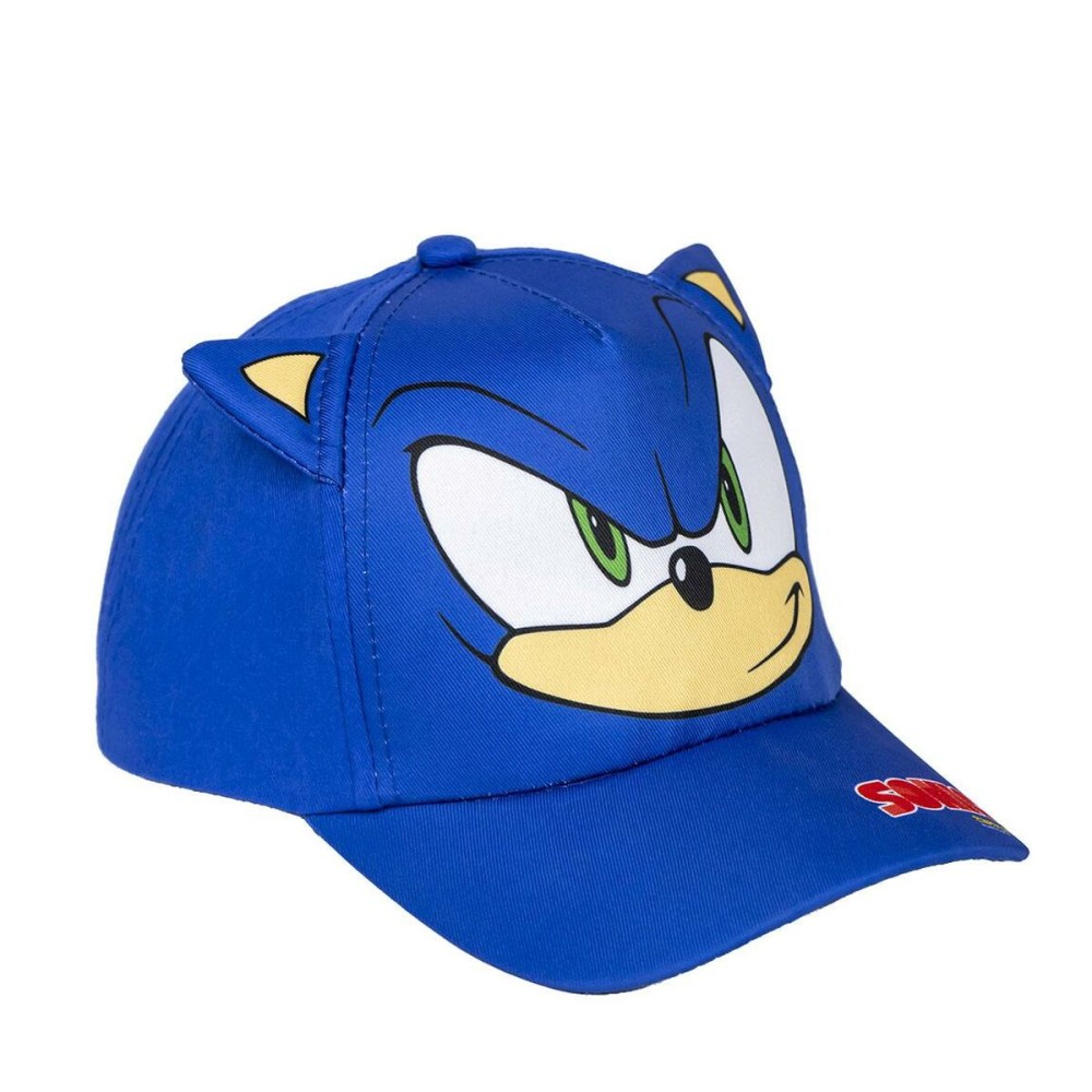 Casquette enfant avec oreilles Sonic Bleu