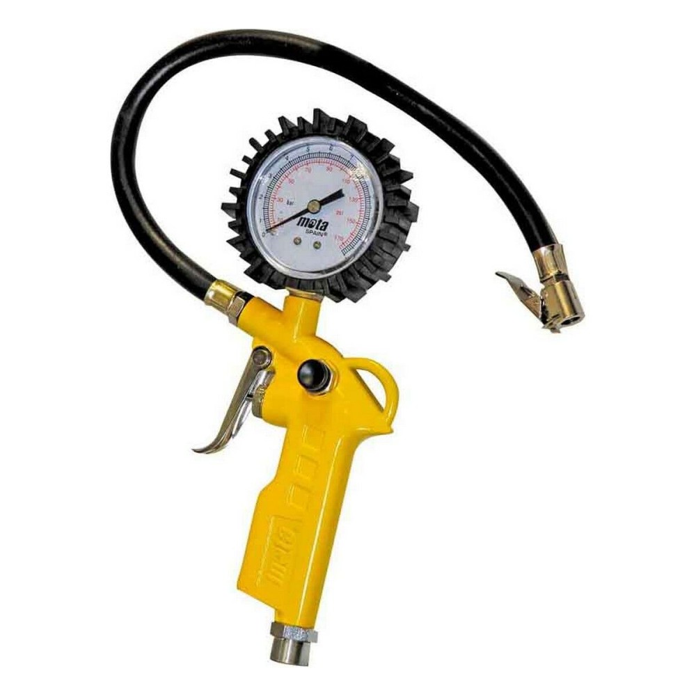 Aufblaspistole mit Manometer Mota