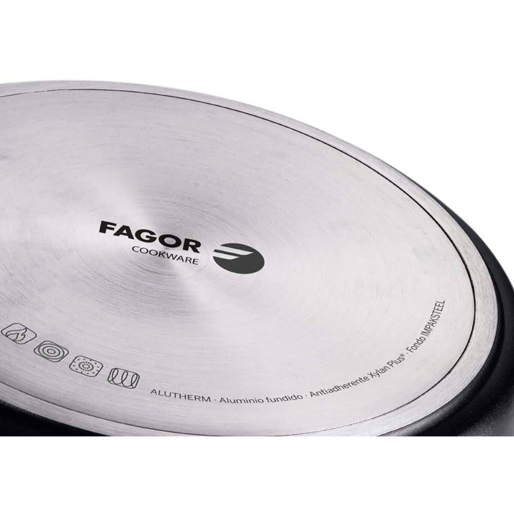 Pan FAGOR Alutherm Black Aluminium (Ø 24 cm)