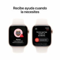 Herrenuhr Apple Series 10 GPS 42mm Rotgold