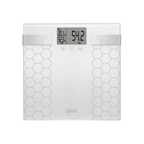 Digital Bathroom Scales LAICA PS5014 White Glass 180 kg