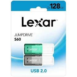 USB Pendrive Lexar JUMPDRIVE S60 grün Grau 128 GB