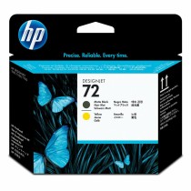 Cartouche d'encre originale HP 72 Noir/Jaune