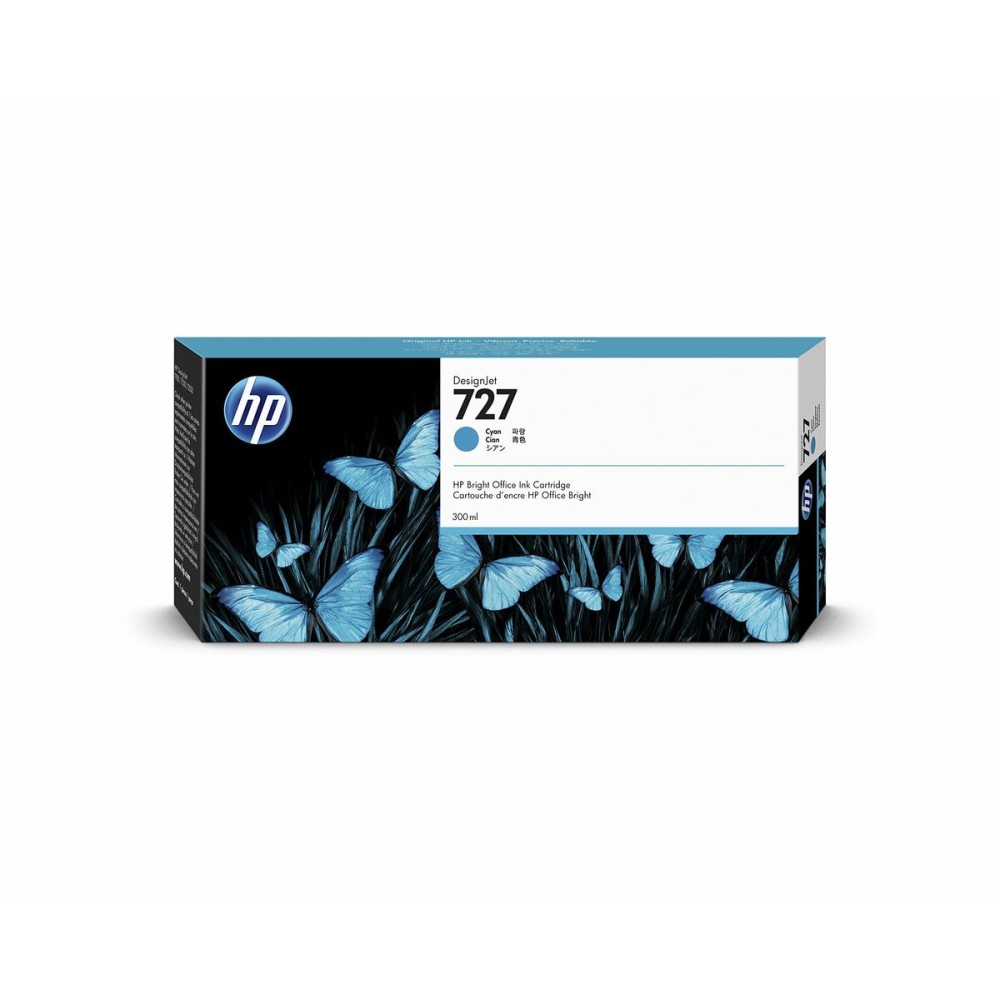 Original Ink Cartridge HP 727 Cyan