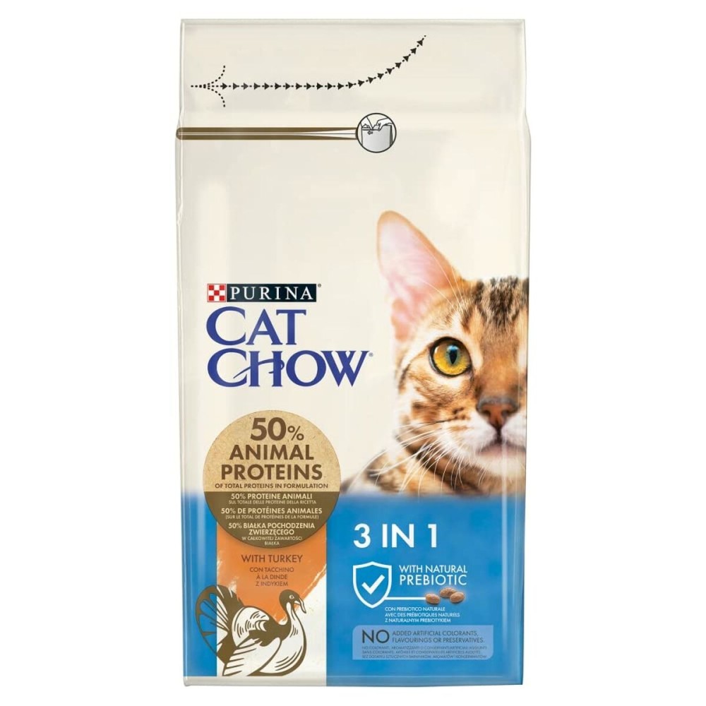 Katzenfutter Purina Cat Chow Erwachsener Truthahn 1,5 Kg