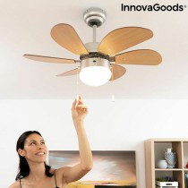 Ceiling Fan with Light InnovaGoods   Ø 75 cm 55W 55 W (Refurbished B)