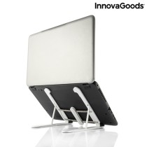 Zusammenklappbarer und verstellbarer Laptop-Ständer Flappot InnovaGoods V0103270 Silikon Polycarbonat (Restauriert A)