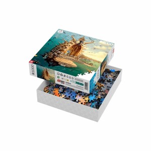 Puzzle Cenega Publishing Jacek Yerka Puerto / Harbor 1000 Pieces