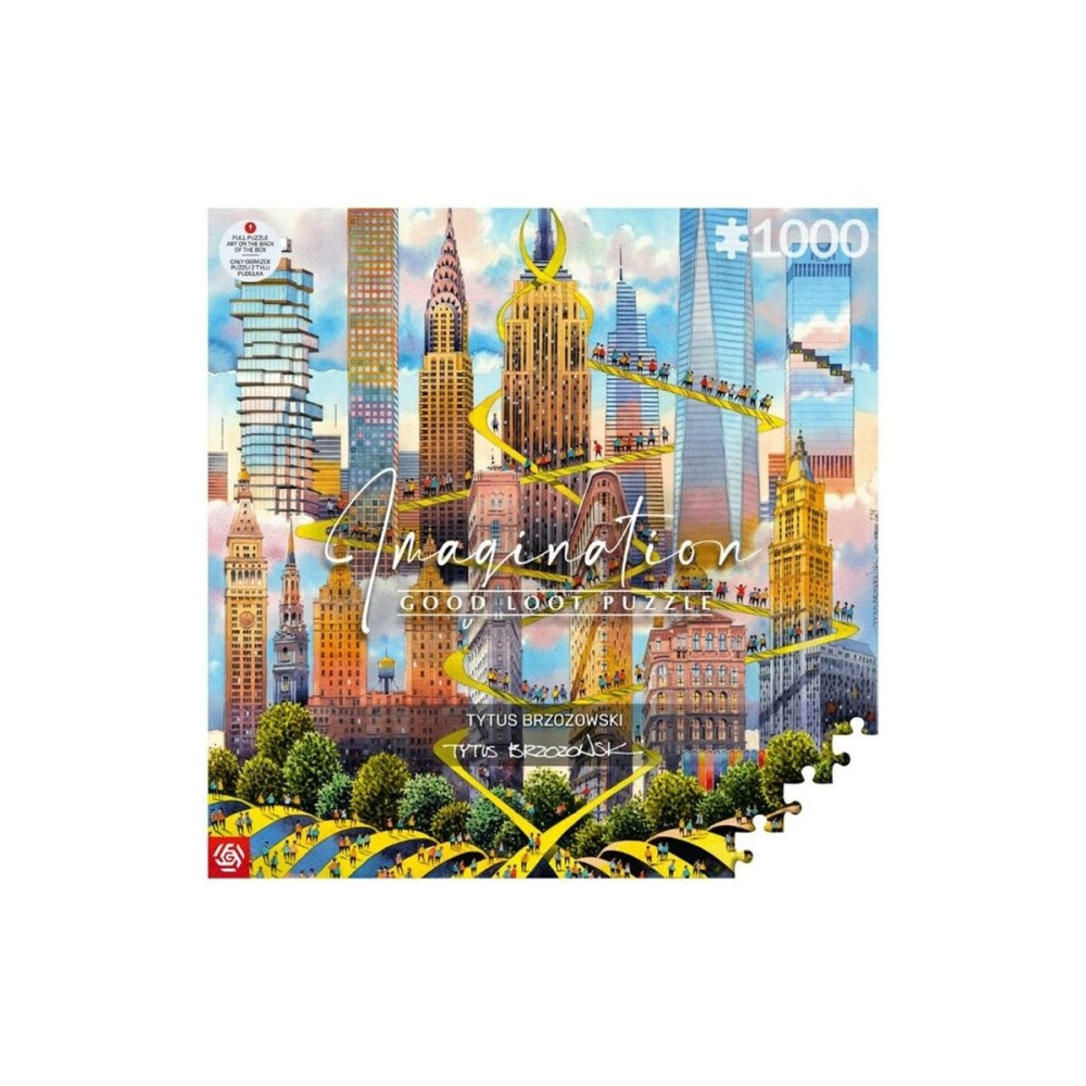 Puzzle Cenega Publishing Good Loot: Tytus Brzozowski Nueva York 1000 Pieces