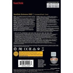 Carte Mémoire CF SanDisk SDCFXPS-064G-X46