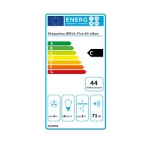 Conventional Hood Mepamsa Brisa Plus 60 cm 180 m³/h C Acero inoxidable