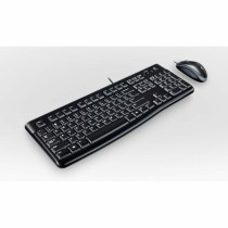 Keyboard and Mouse Logitech MK120 Black Spanish Qwerty