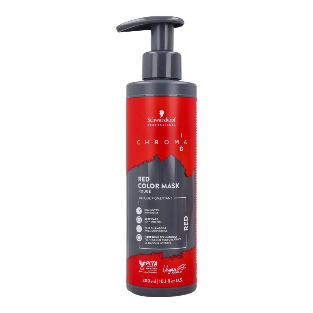 Semipermanente Färbemaske Schwarzkopf Igora Chroma Rot 300 ml