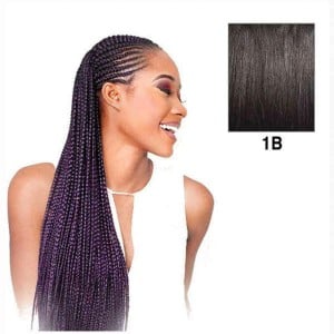 Extensions pour les Cheveux X-Pression   208,28 cm pelo sintetico Nº 1b